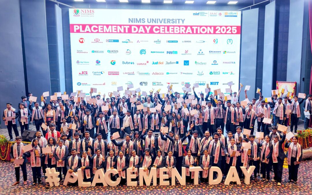 Placement Day Celebration at NIMS University Rajasthan