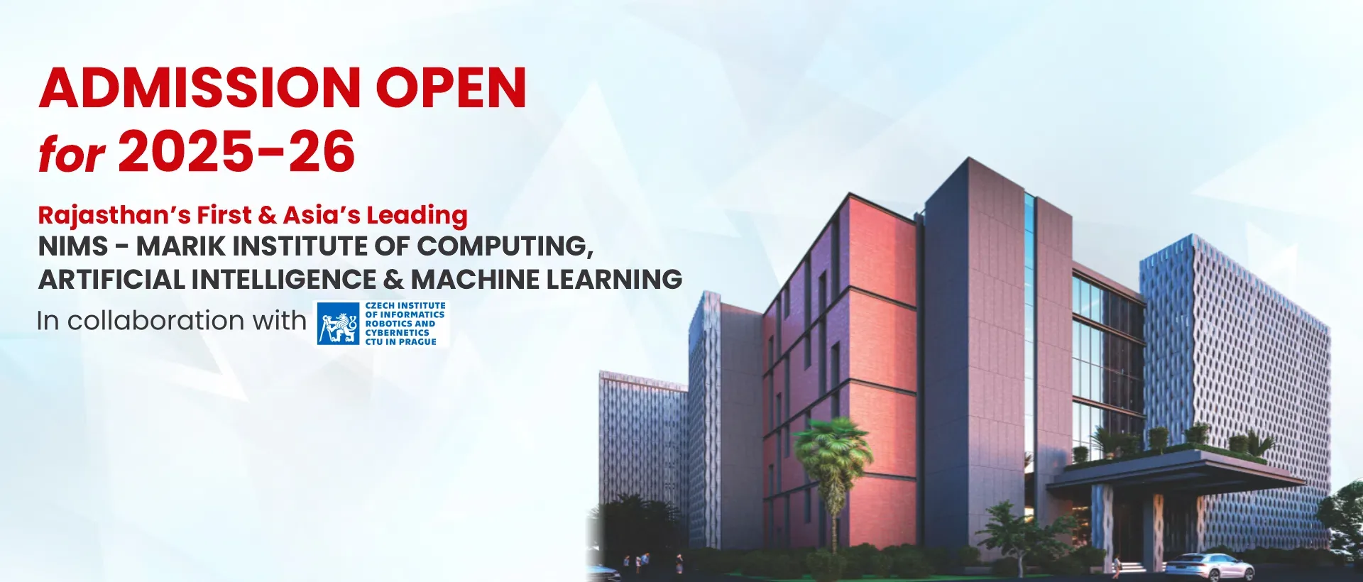 Admisssion Open Marik